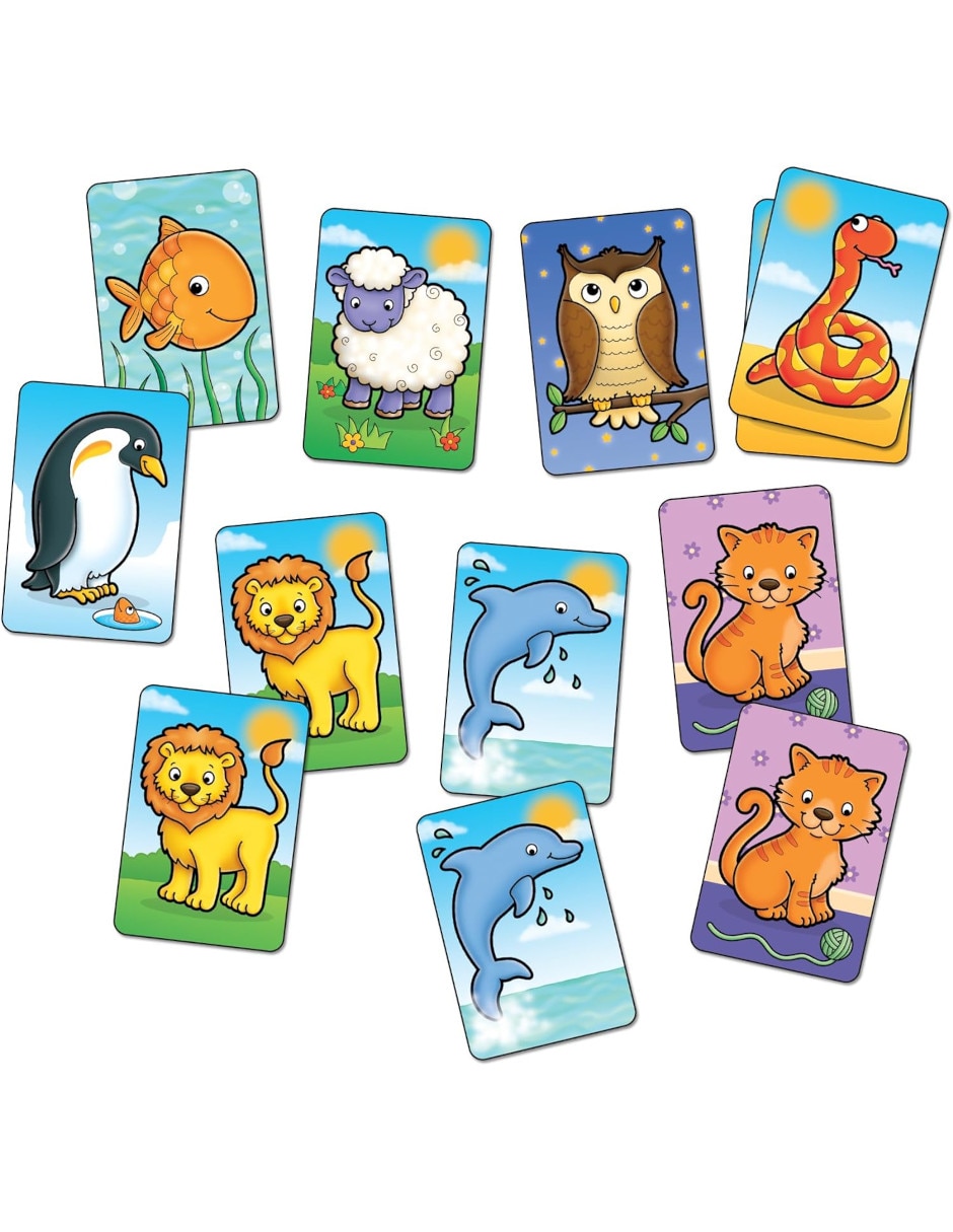 Mini juego de viaje animal match 3
