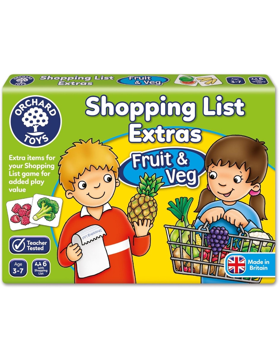 Extensión Shopping List Extras - Fruit & Veg Extensión Shopping List Extras - Fruit & Veg