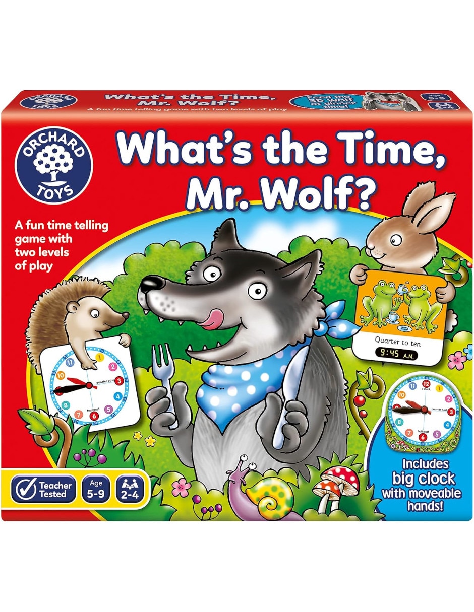 What's the time, mr. wolf? What's the time, mr. wolf?
