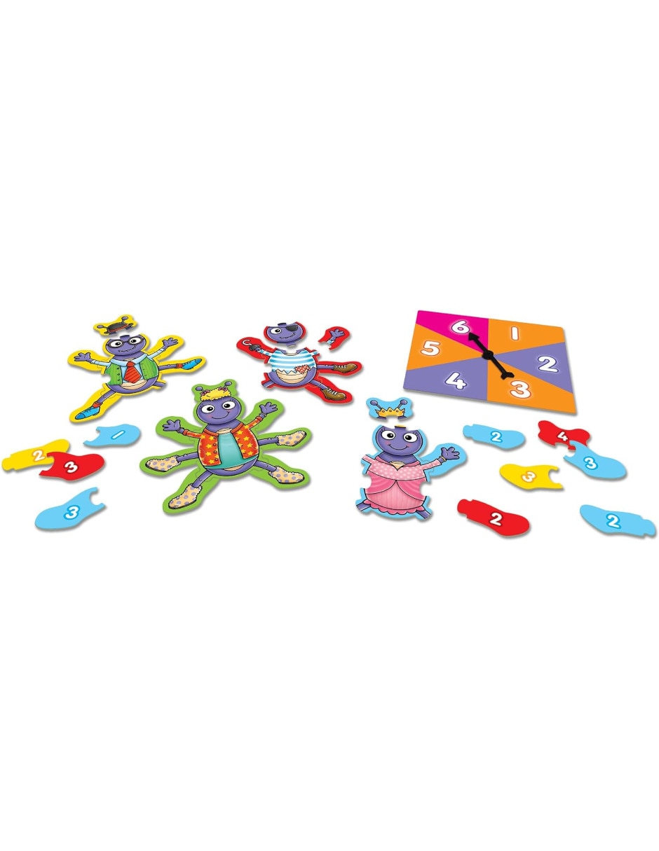 Mini Juego de Viaje Build A Beetle 3