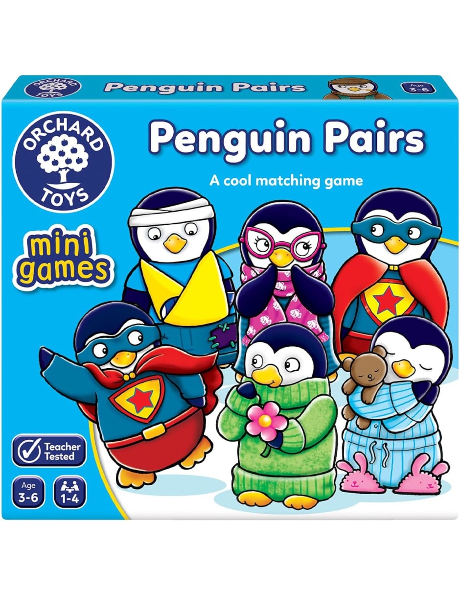 Mini Juego de Viaje Penguin Pairs Mini Juego de Viaje Penguin Pairs