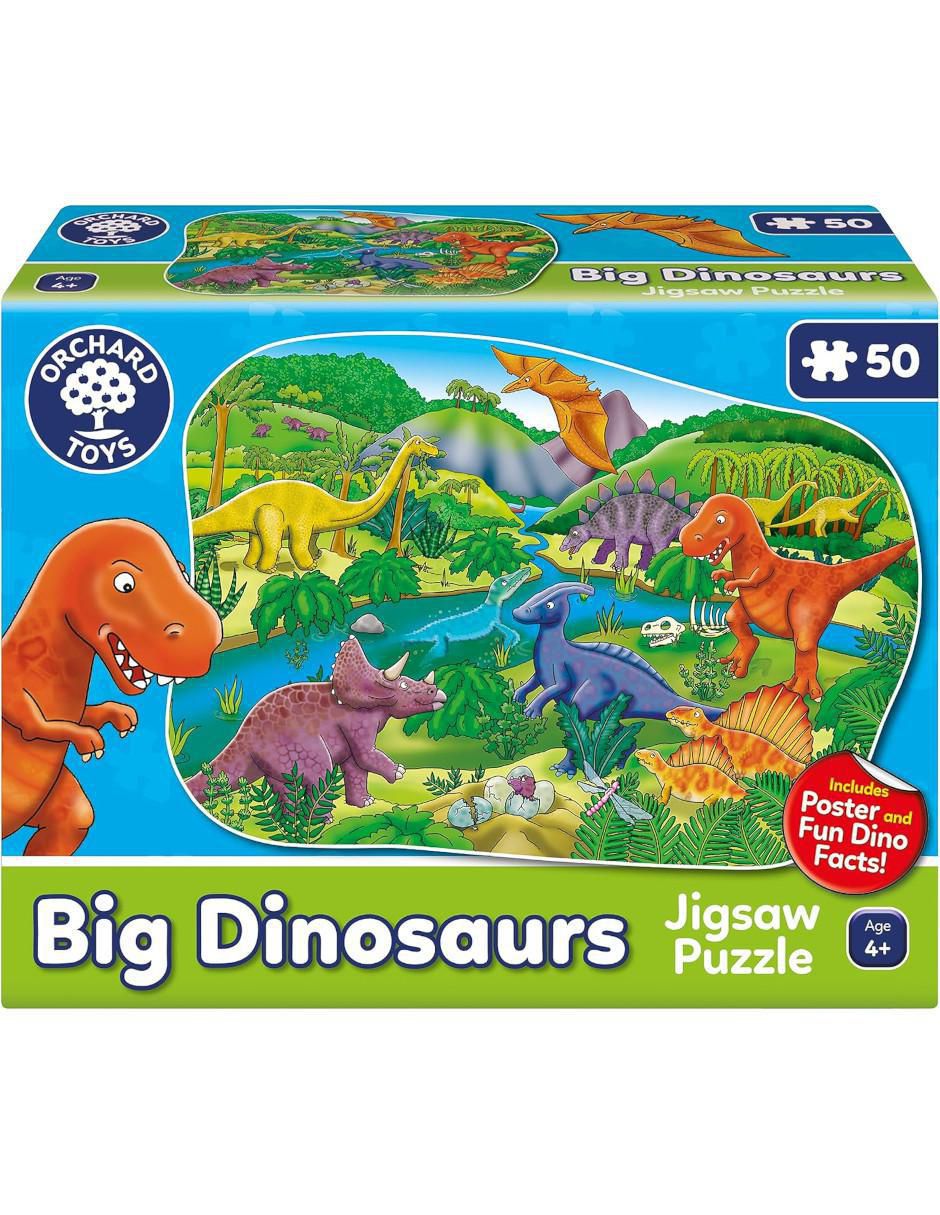 Rompecabezas Big Dinosaurs 50 piezas Rompecabezas Big Dinosaurs 50 piezas