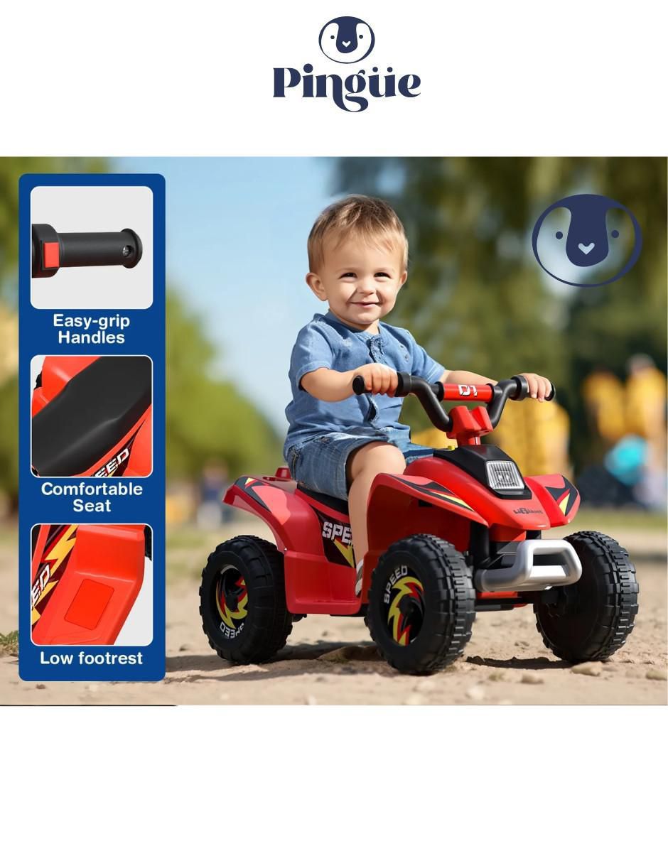 Cuatrimoto montable  de batería 5