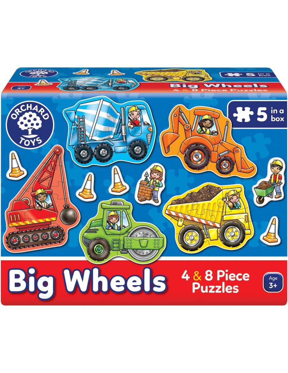Rompecabezas Big Wheels 34 piezas Rompecabezas Big Wheels 34 piezas