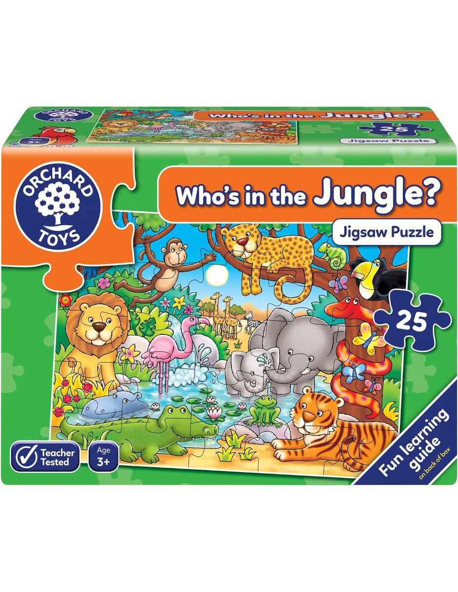 Rompecabezas Who s in the jungle Orchard Toys 25 piezas Liverpool