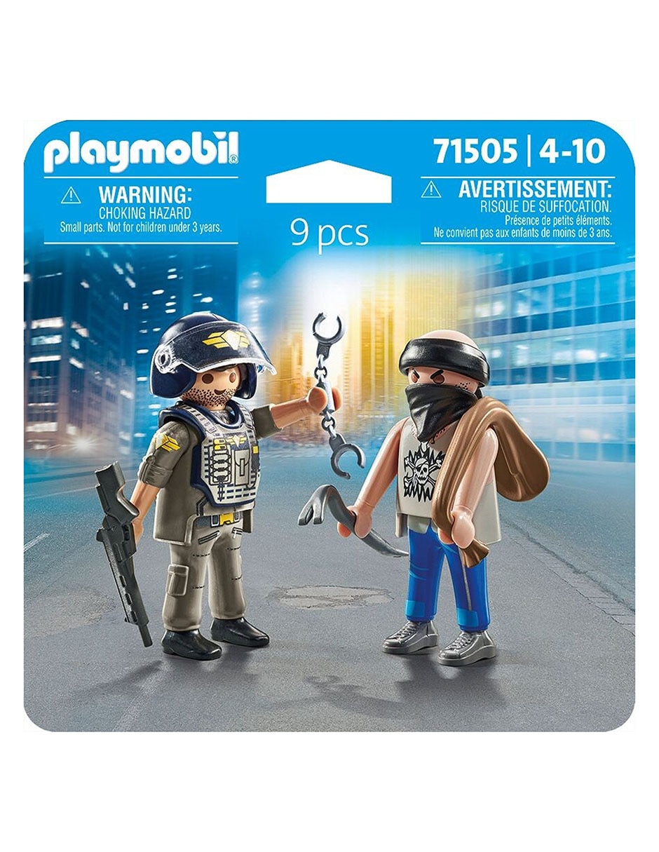 Pm Duo Pack Policía con Ladrón 71505 2