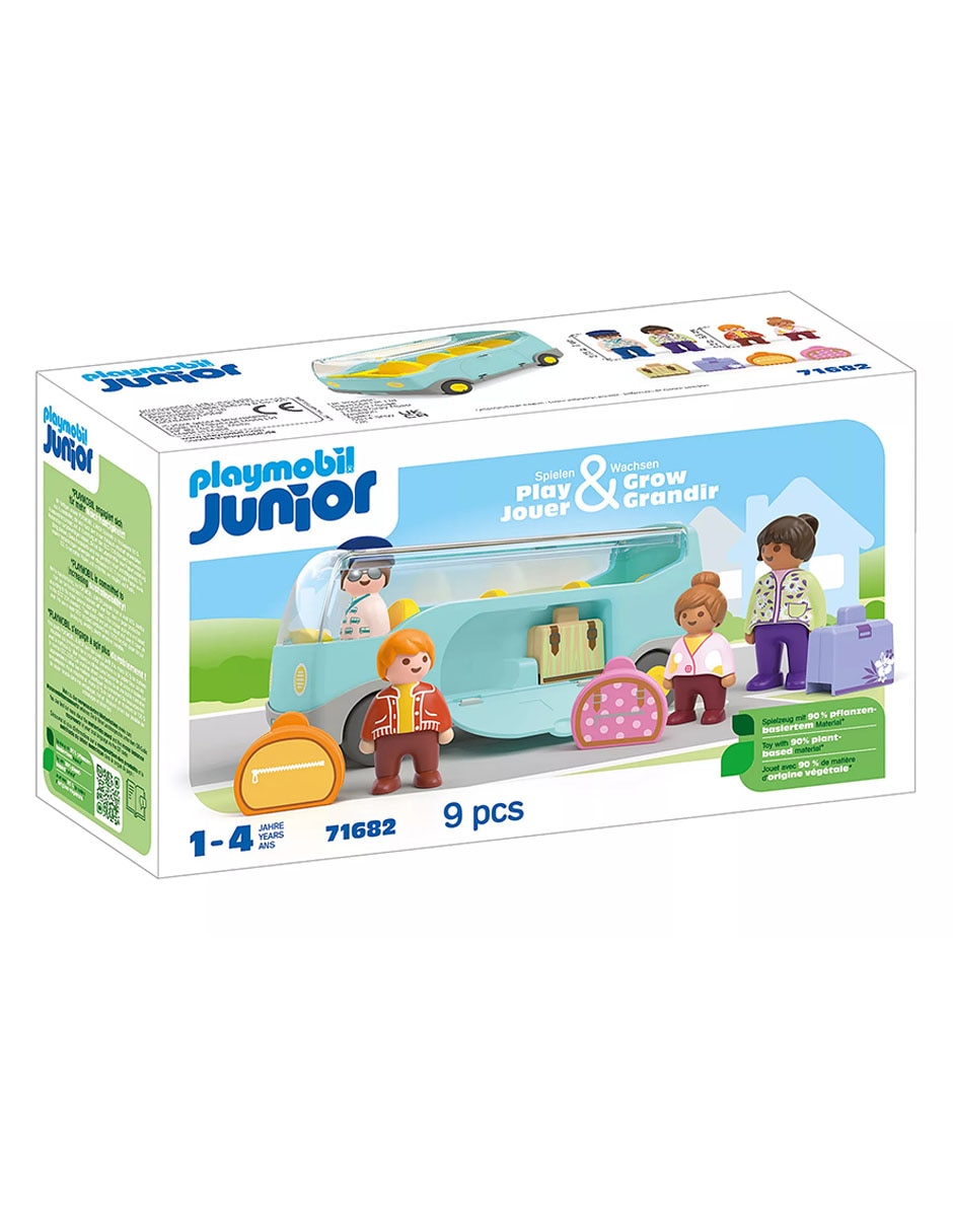 Junior 1.2.3 Airport Shuttle Bus 71682 Play Jover & Grow Grandir 2