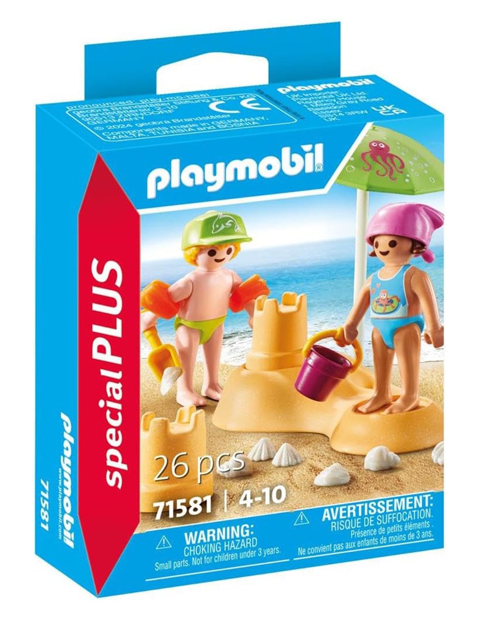 Special Plus Kids With Sand Castle 71581 2