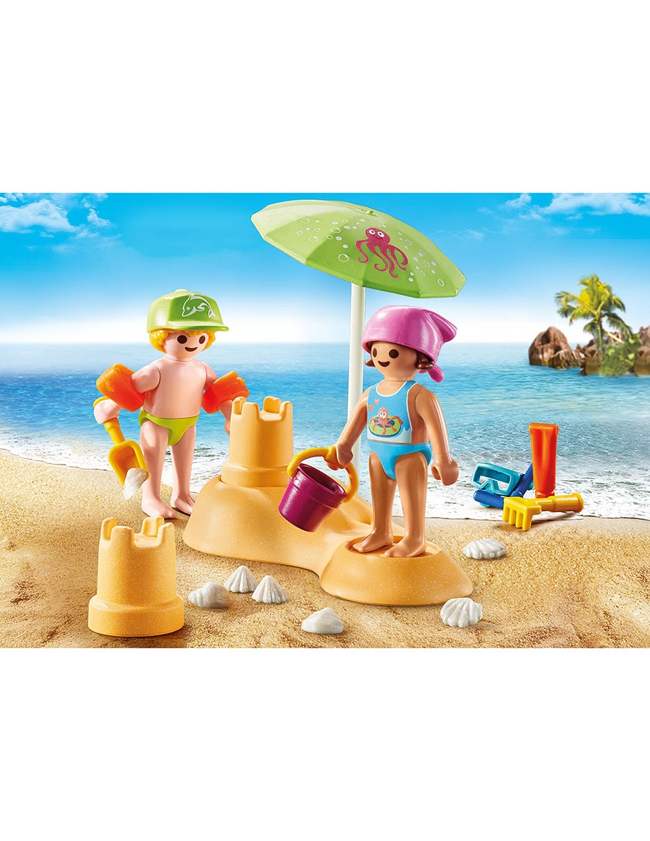 Special Plus Kids With Sand Castle 71581 3