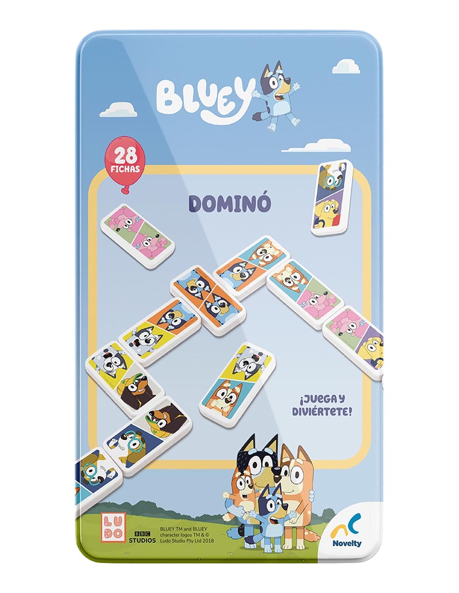 Domino Tin Bluey 4
