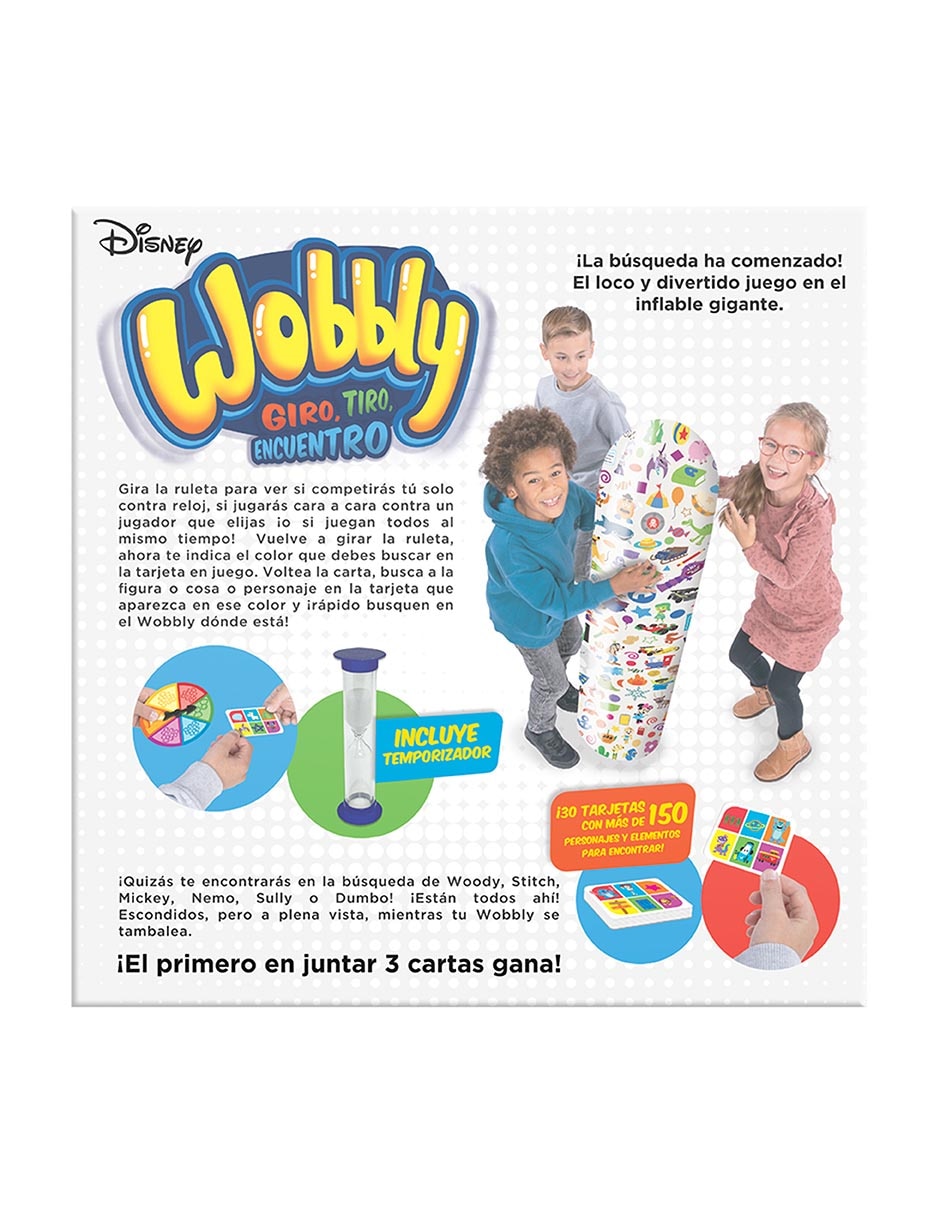 Juego de Mesa Wobbly Disney Pixar 4