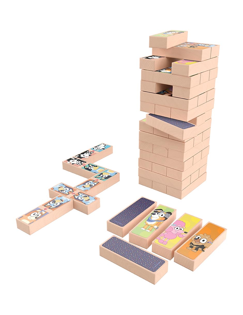 Torre de madera 3 en 1 Bluey 5