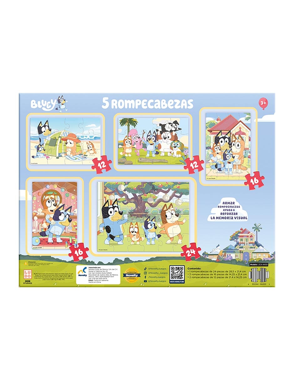 Rompecabezas Bluey 80 piezas 4