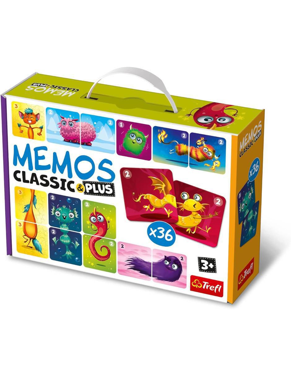 Memos Classic&Plus Pequeños Monstruos Memos Classic&Plus Pequeños Monstruos