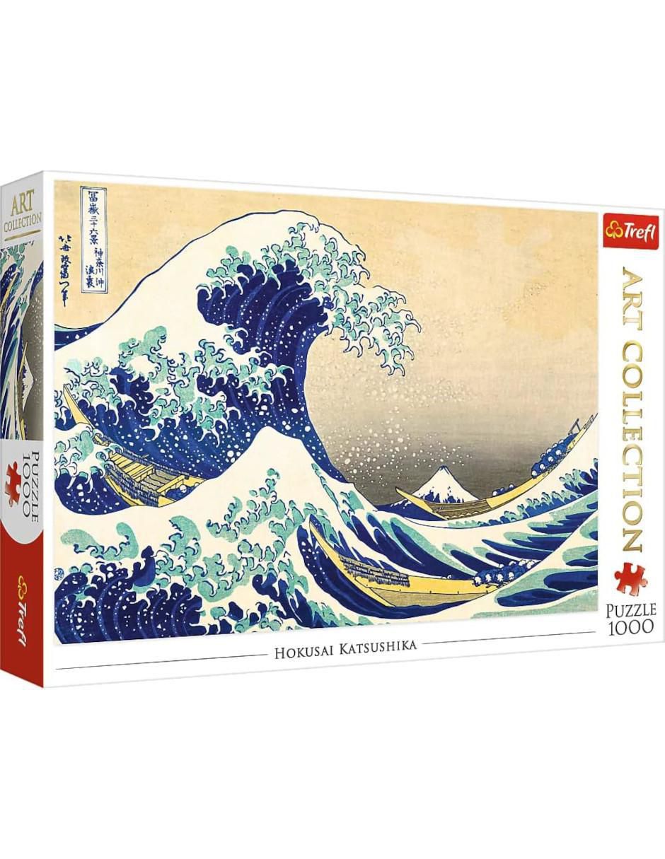 Rompecabezas La Gran Ola de Hokusai 1000 piezas