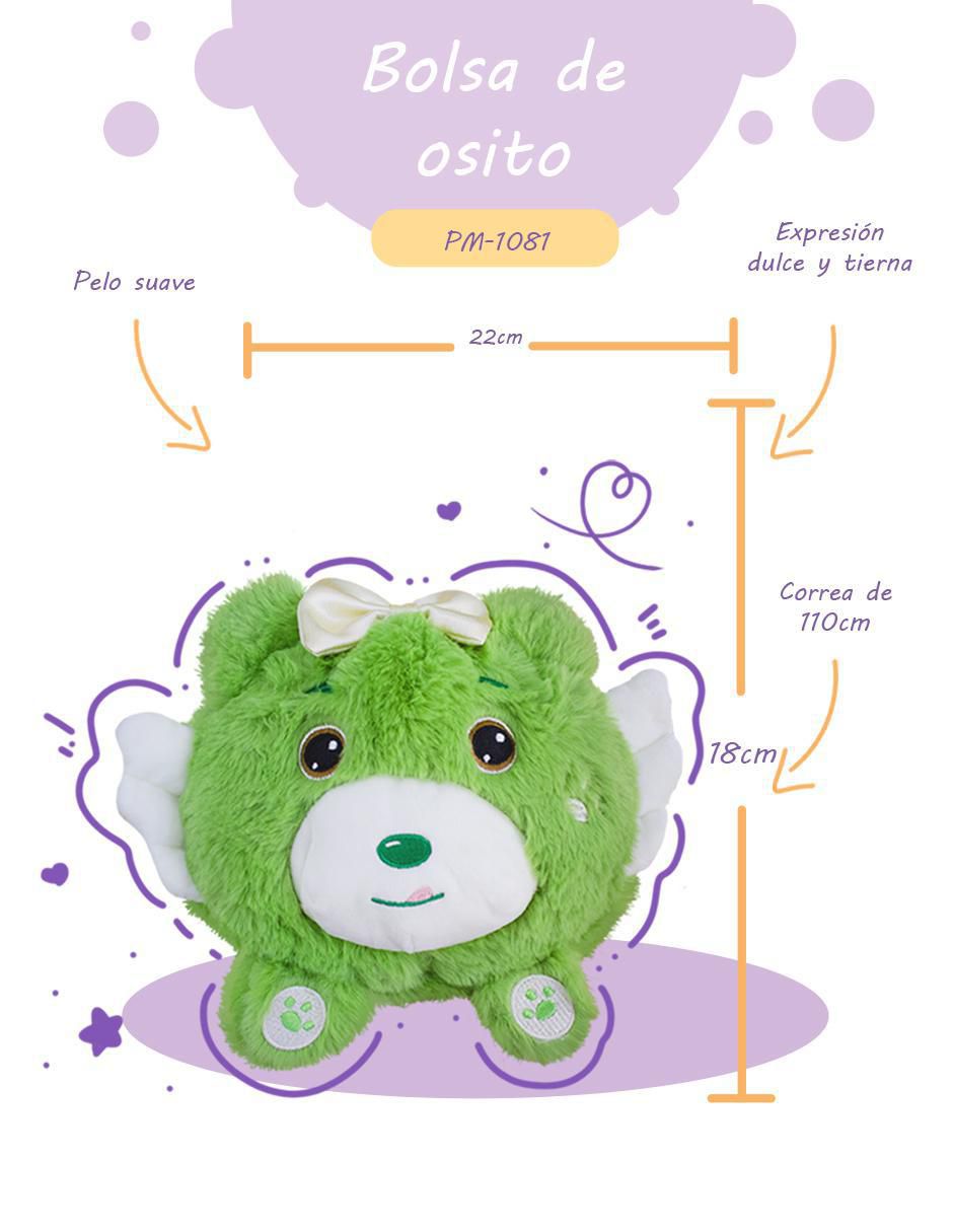 Peluche de Oso de 18 cm 4