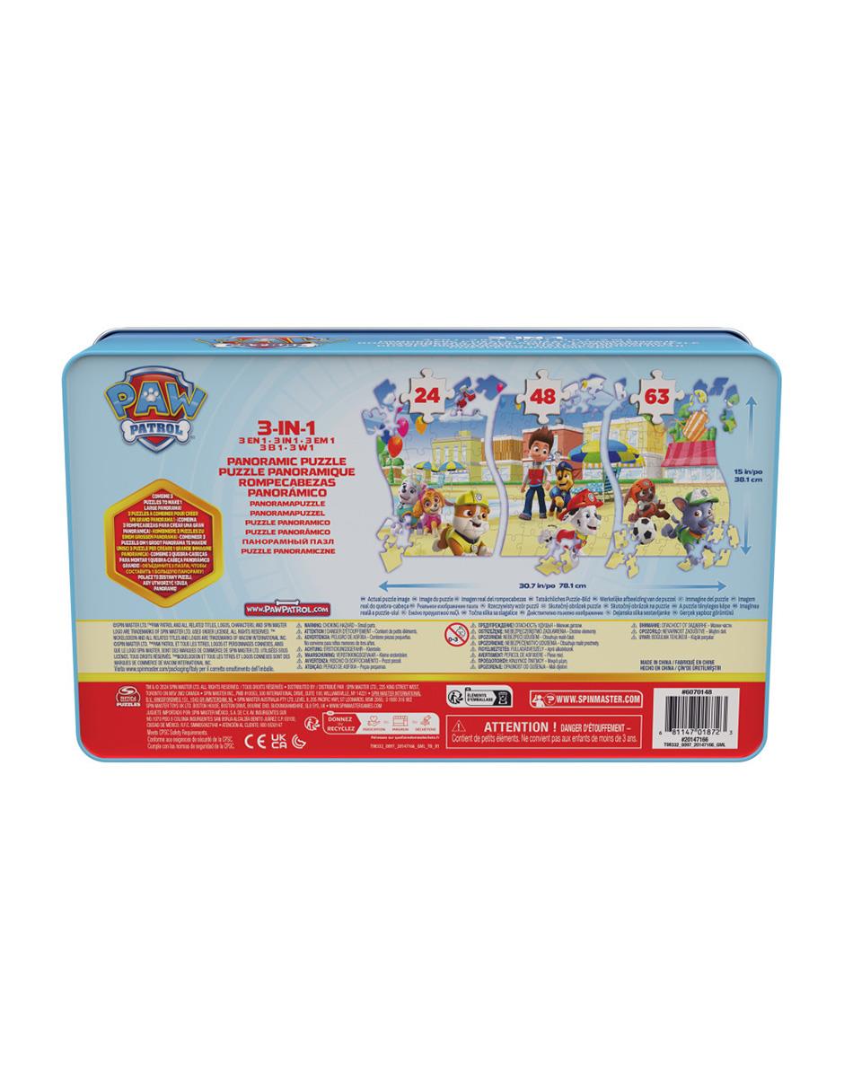 Sm rompecabezas panorámico 3 en 1 Paw Patrol 5
