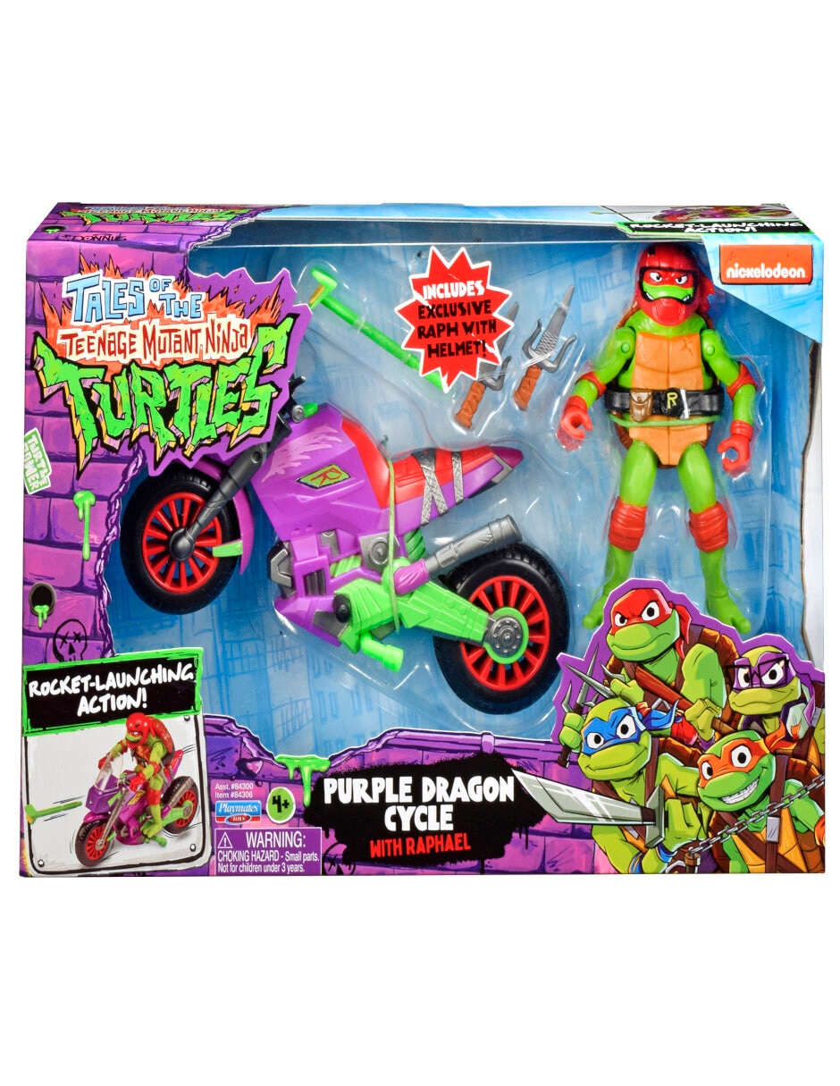 Figura de acción articulada Tortugas Ninja Raphael collectors con movimiento