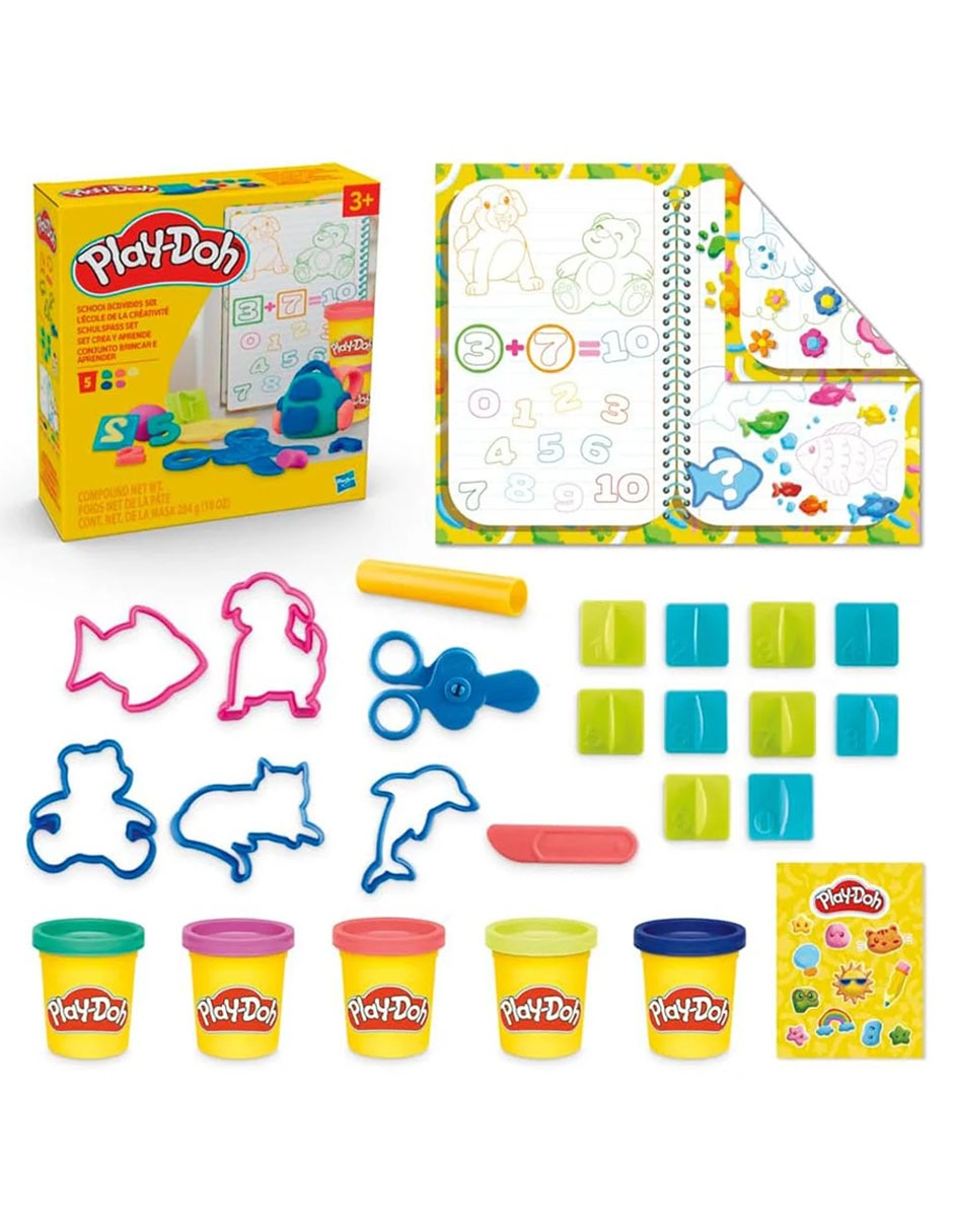 Set crea y aprende Play-Doh F9144 2