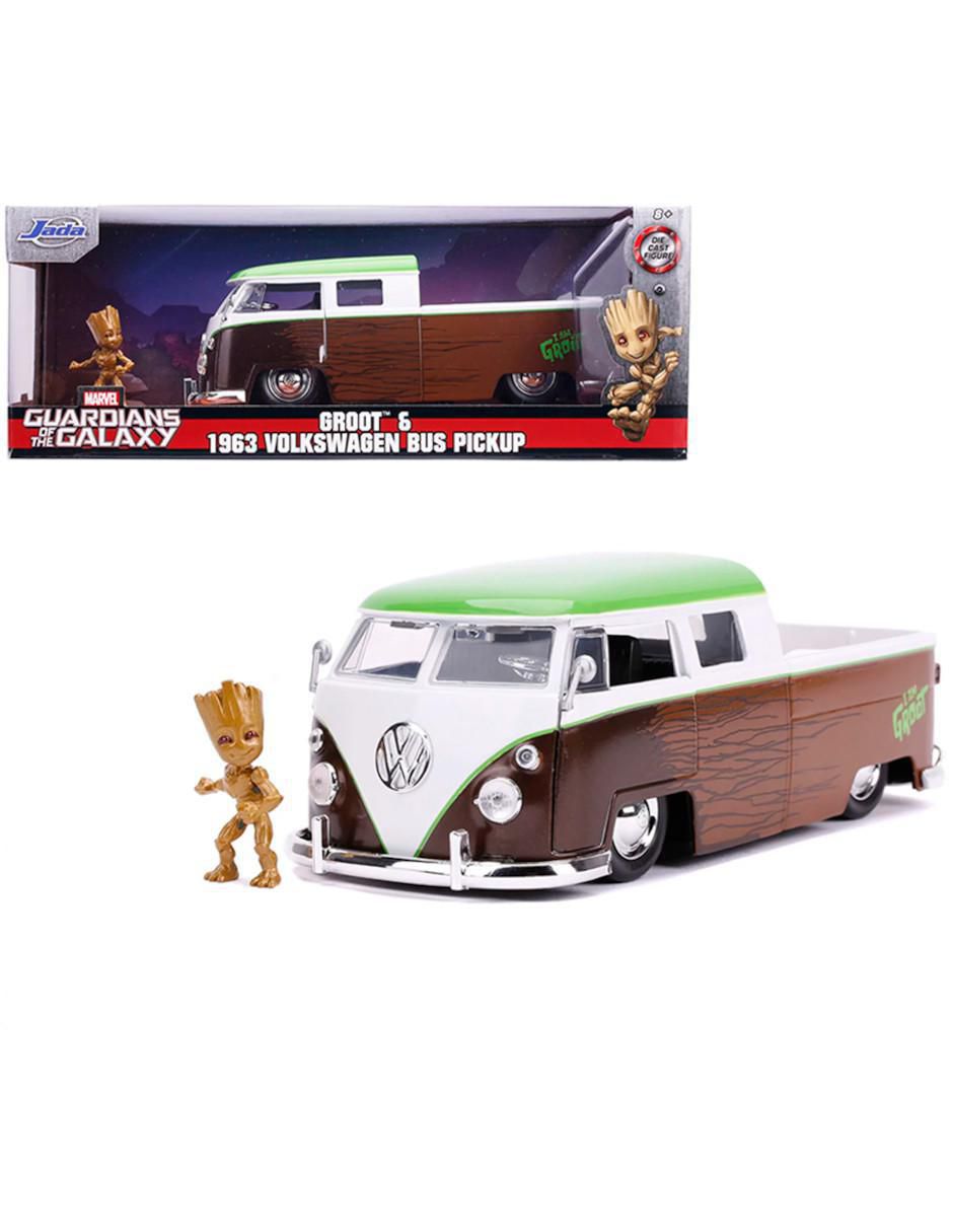 Vehículo a escala volkswagen bus combi 1963 Groot 6
