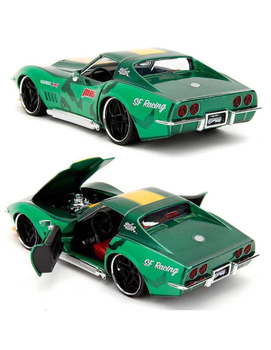 Automóvil deportivo 1969 chevrolet corvette stingray zl1 Street Fighter 3