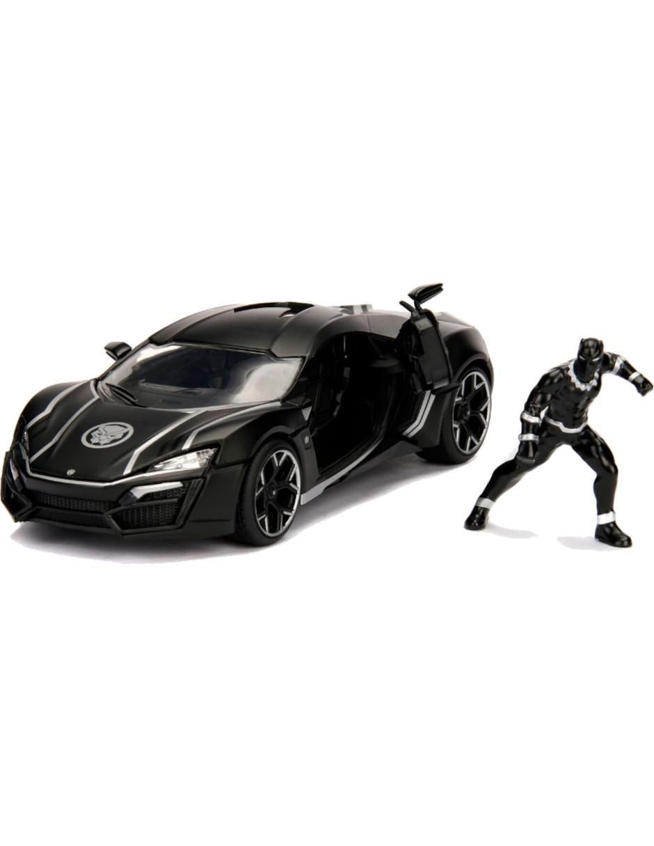 Automóvil deportivo lykan hypersport Black Panther