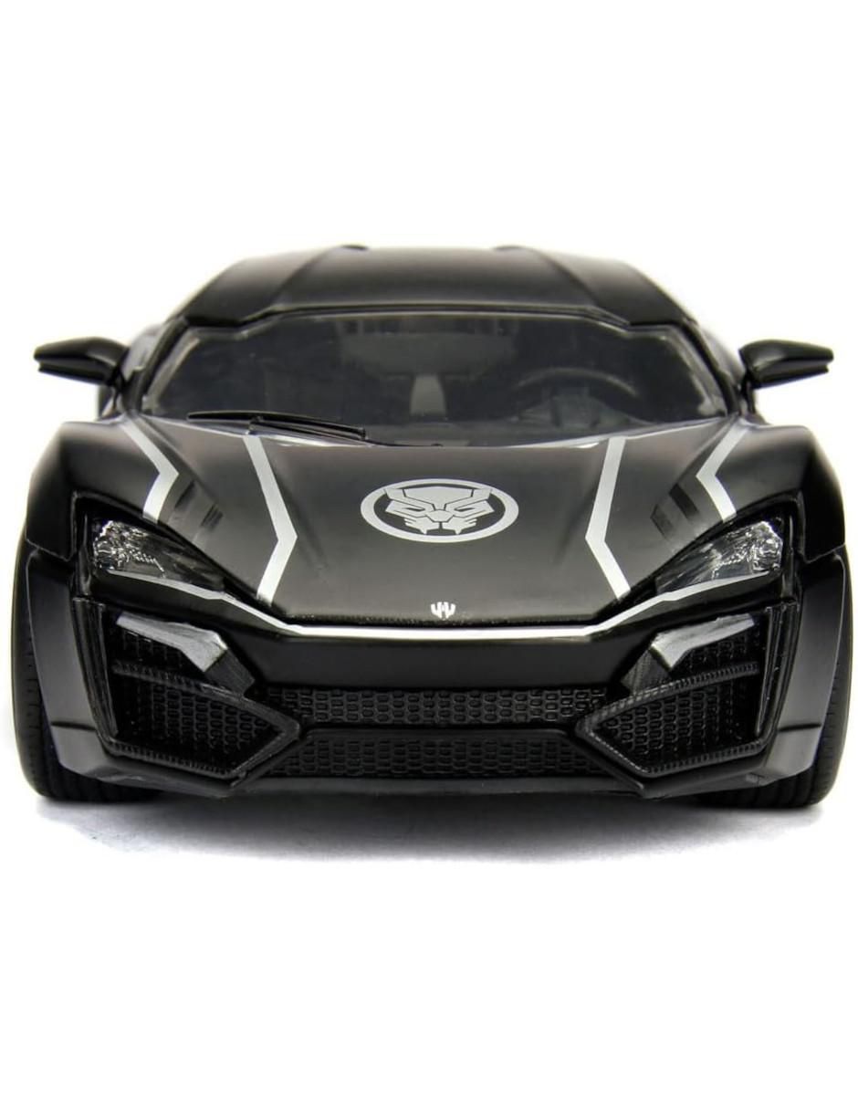 Automóvil deportivo lykan hypersport Black Panther 2