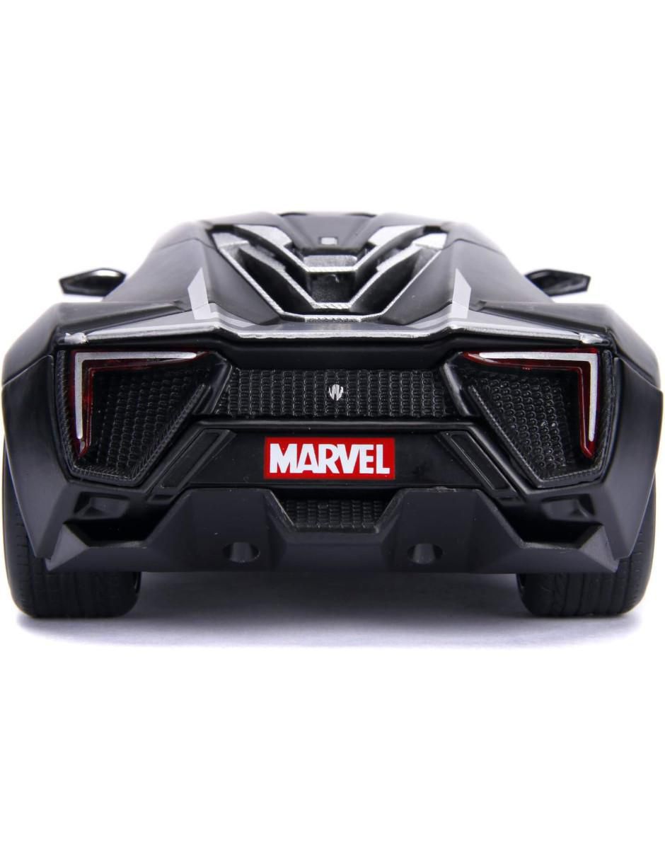 Automóvil deportivo lykan hypersport Black Panther 3