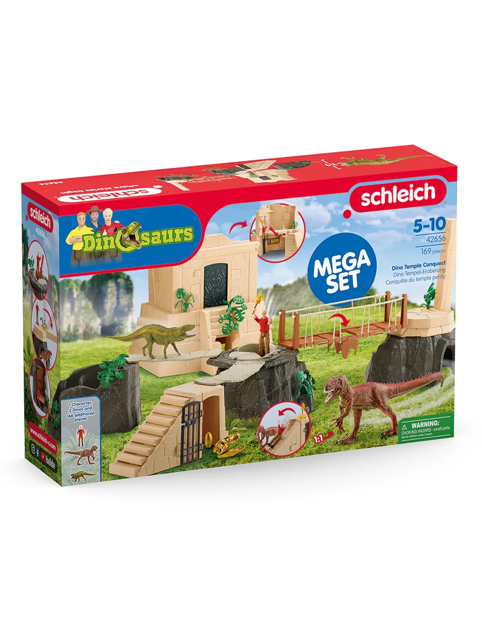 Set figuras acción articulada Dinosaurs 9