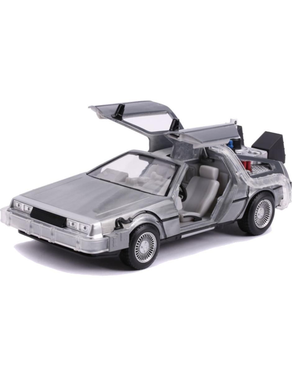 Vehículo a escala delorean time machine Back To The Future