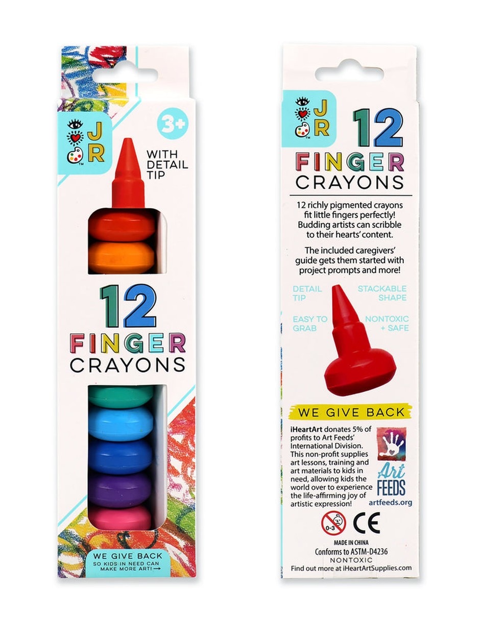 Crayones Infantiles de Dedo 4
