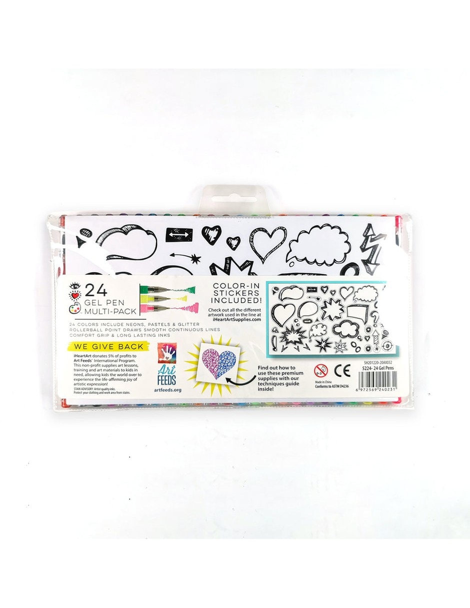 Lapiceros de gel iHeart 3