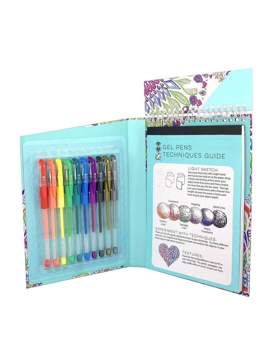 Travel Art Pack bolígrafos de gel iHeartart 2
