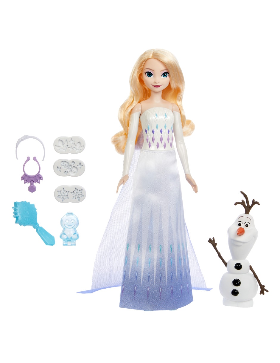Muñeca Frozen Aventuras Elsa y Olaf 5