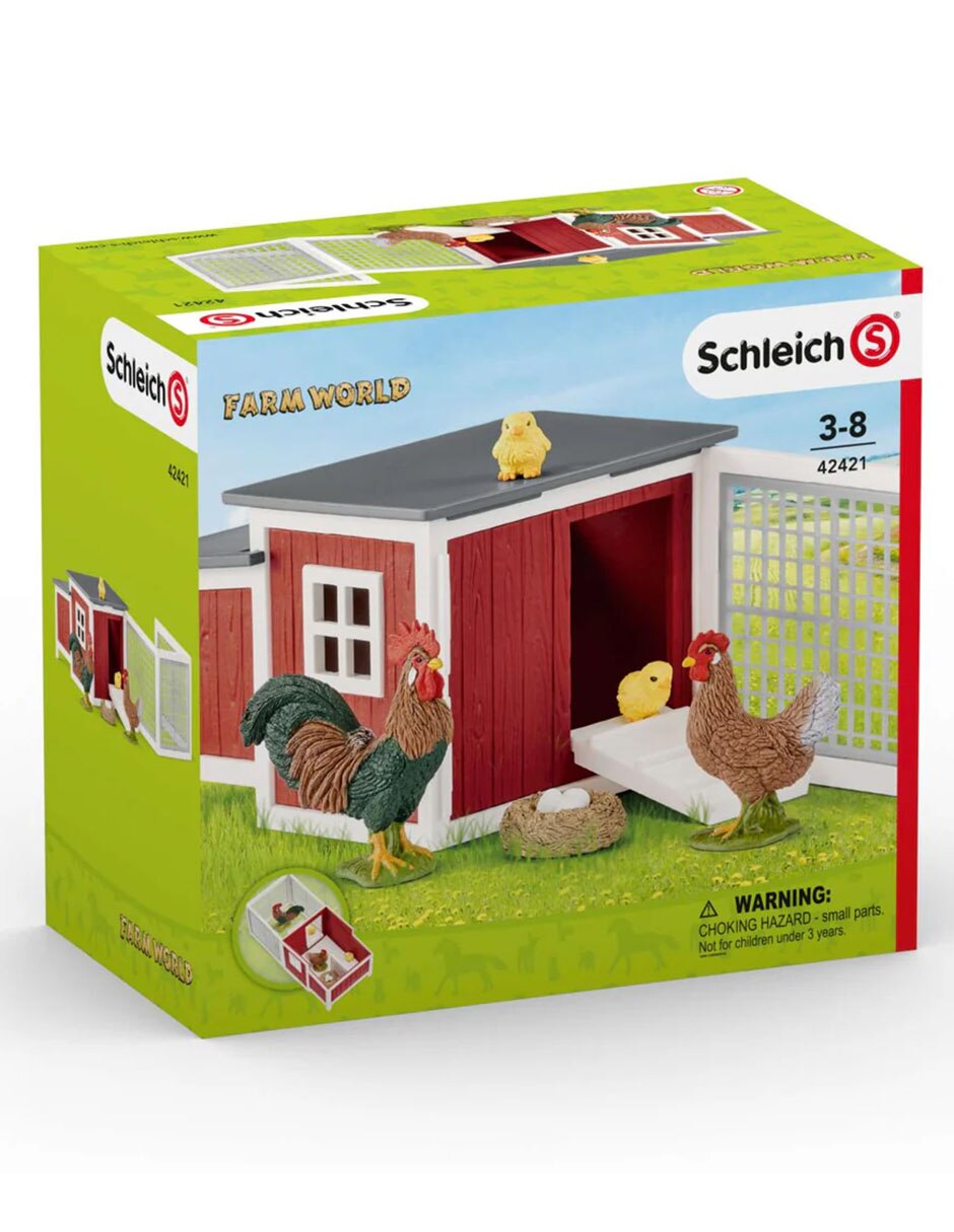Figura de gallinero móvil 6