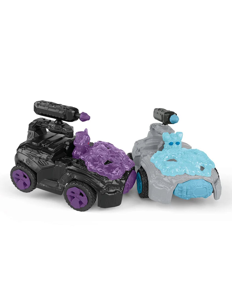 Monster truck crashmobil de sombra con minicriatura 2