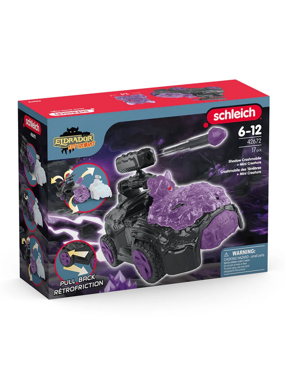 Monster truck crashmobil de sombra con minicriatura 5