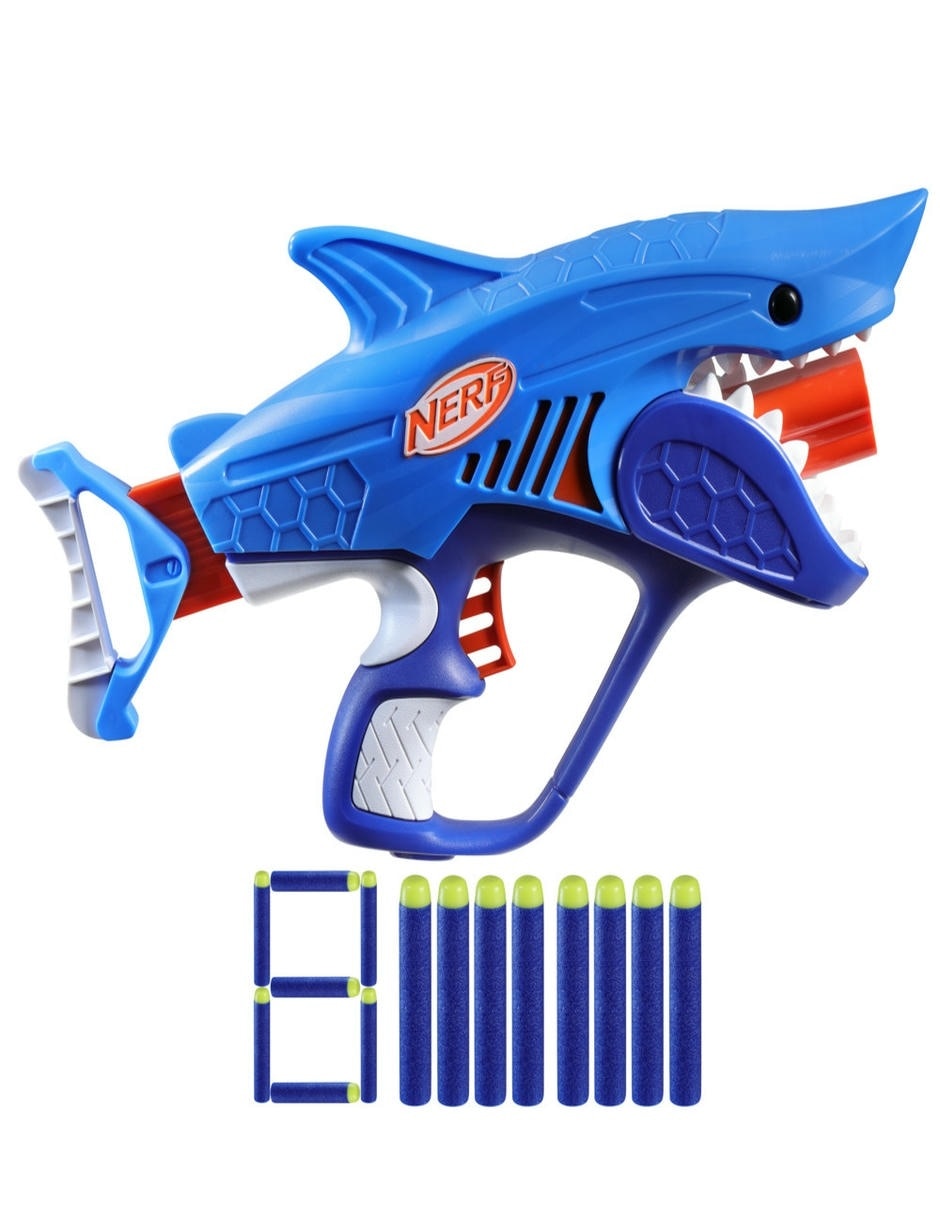 Juguetes Para Niño Nerf Elite Slash Blaster, Incluye Dardos