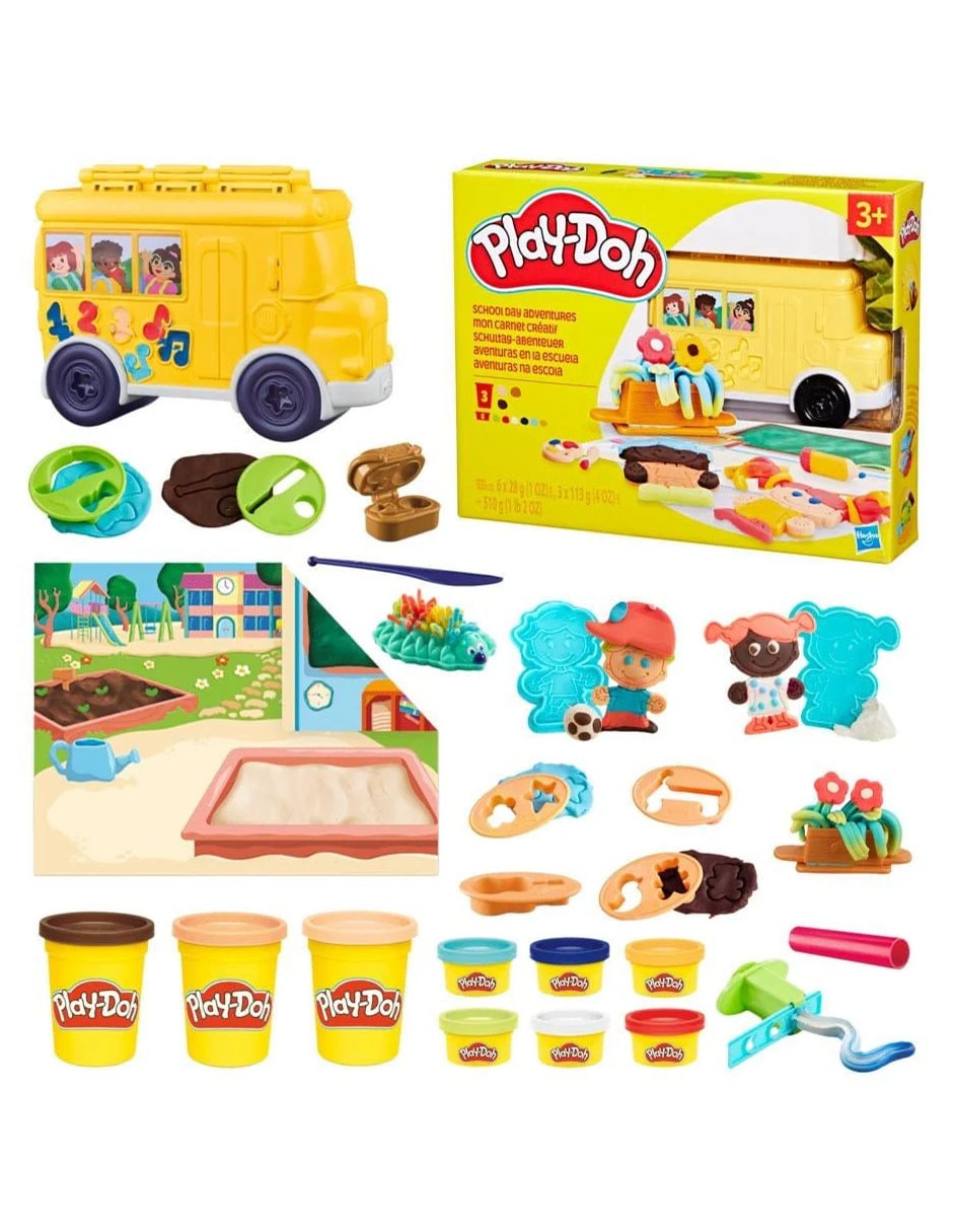 Set de juego Aventuras en la escuela Play-Doh F9140 3