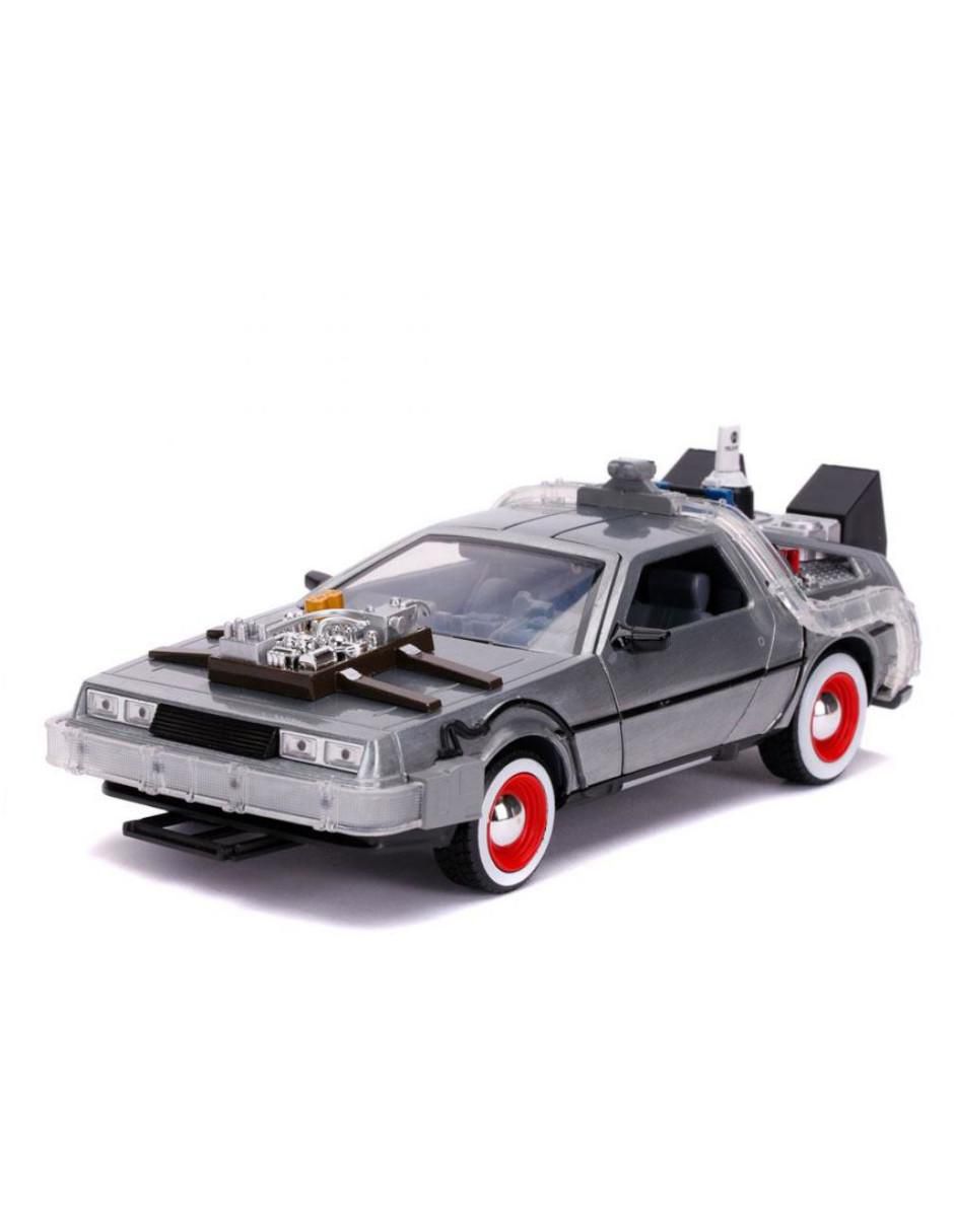 Vehículo a escala delorean time machine Back to the Future III