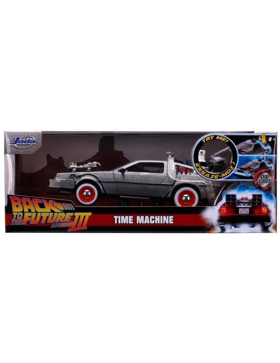 Vehículo a escala delorean time machine Back to the Future III 4