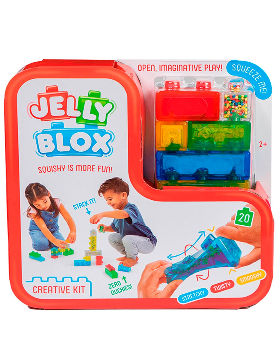 Juego didáctico bloques Jelly Blox kit creativo