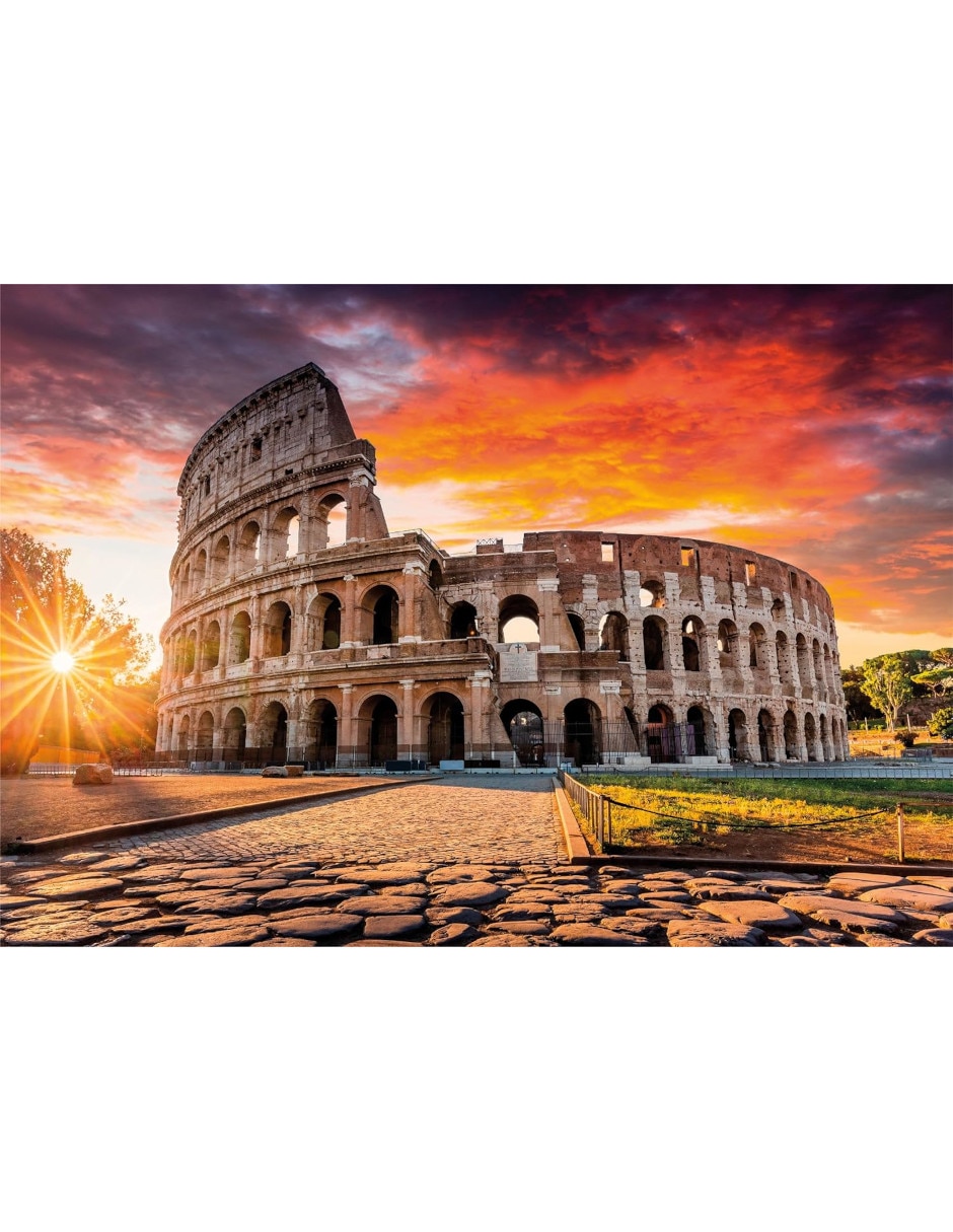 Rompecabezas Coliseo al atardecer 1000 piezas 2