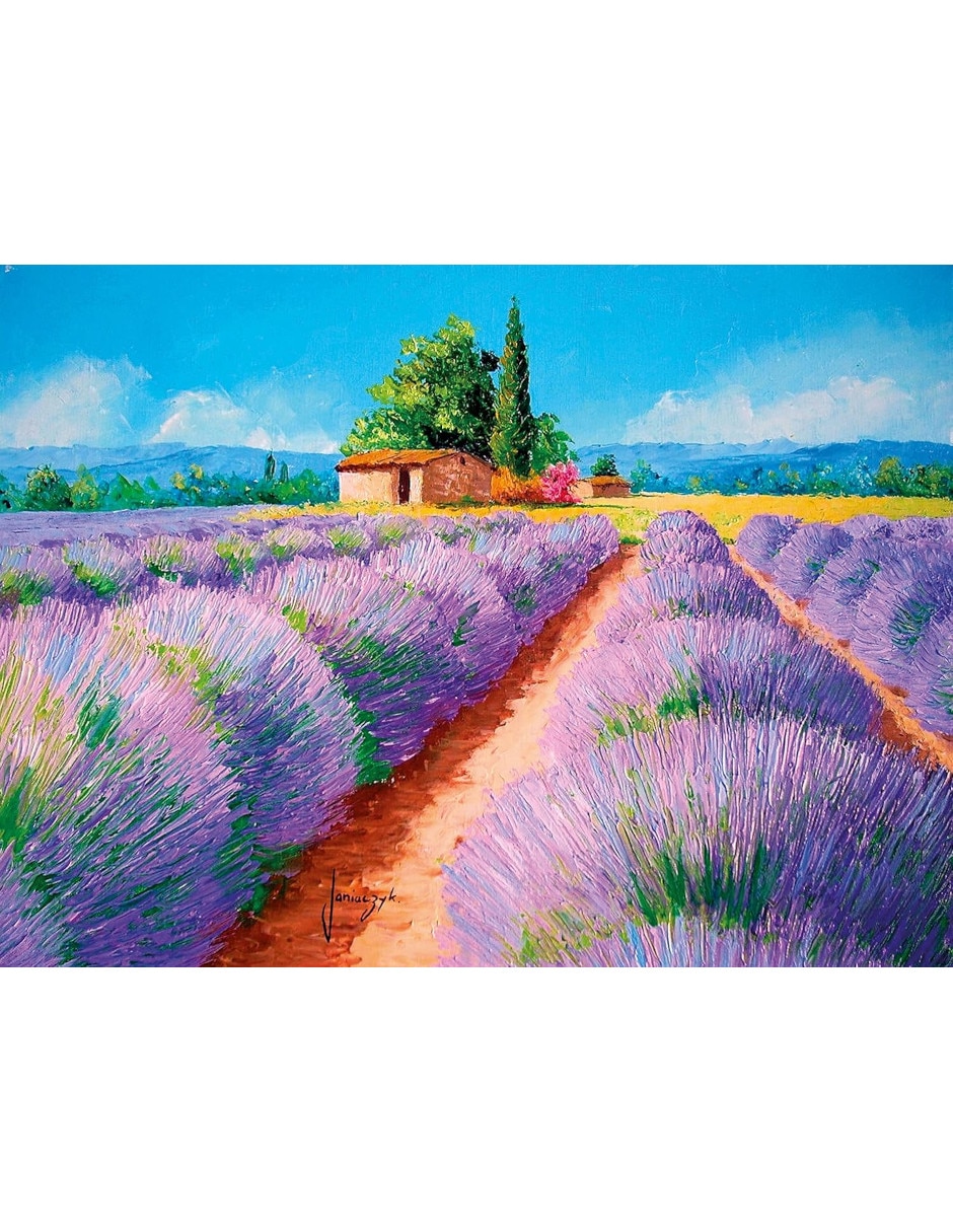 Rompecabezas Campo de Lavanda 500 piezas 2