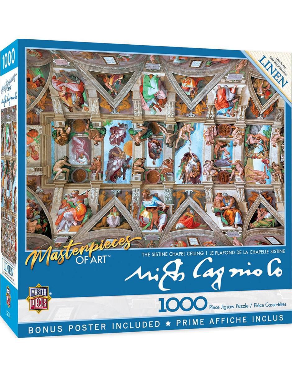 Rompecabezas Capilla Sixtina 1000 piezas Rompecabezas Capilla Sixtina 1000 piezas