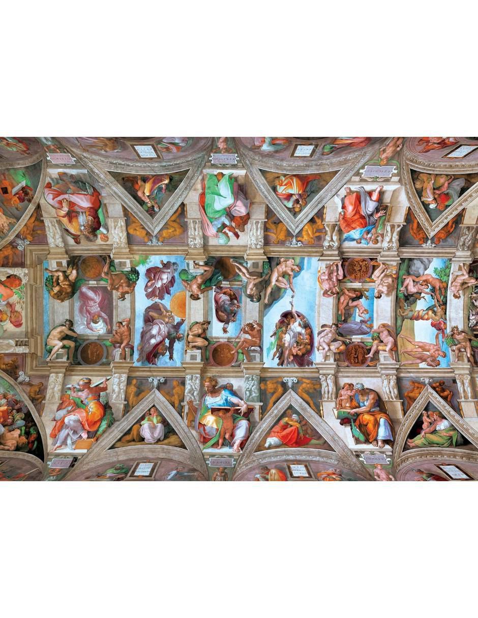 Rompecabezas Capilla Sixtina 1000 piezas 2