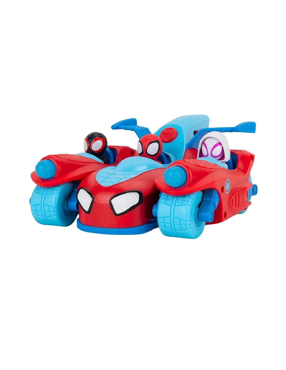 Automóvil spidey team split racer 4