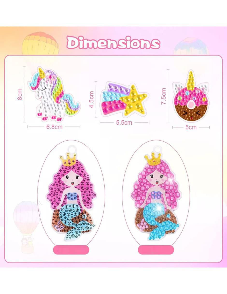 Pinturas diamante 5D decorativas pegatinas 3