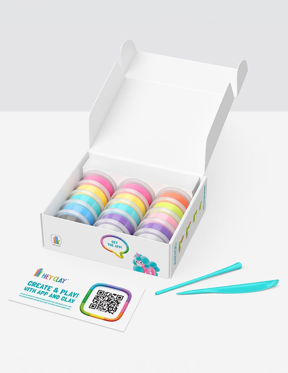 Set De Arcilla Para Moldear Unicornios 2