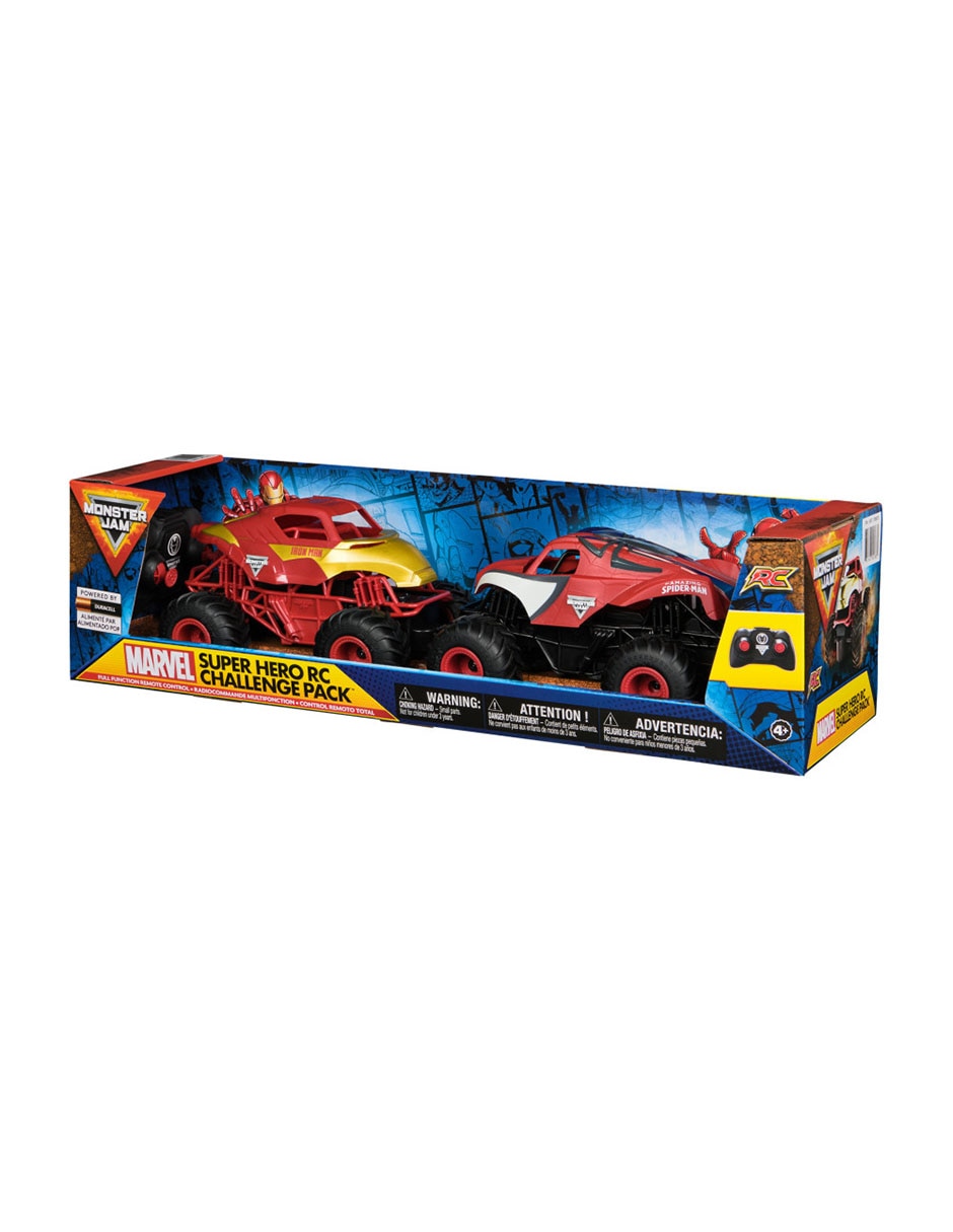 Set carro a control remoto Marvel 10